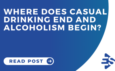 Where does casual drinking end and alcoholism begin?