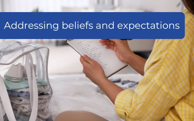 addressing beliefs and expectations in treatment 